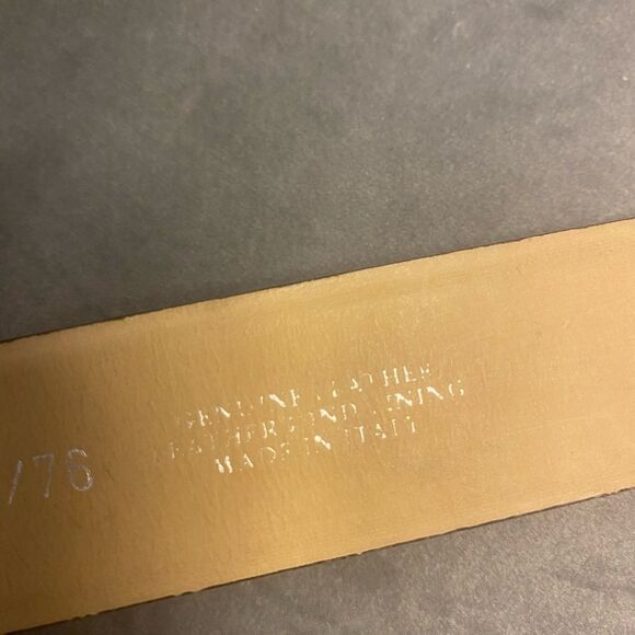Sally Gissing genuine leather belt. Made in Italy - Picture 6 of 7